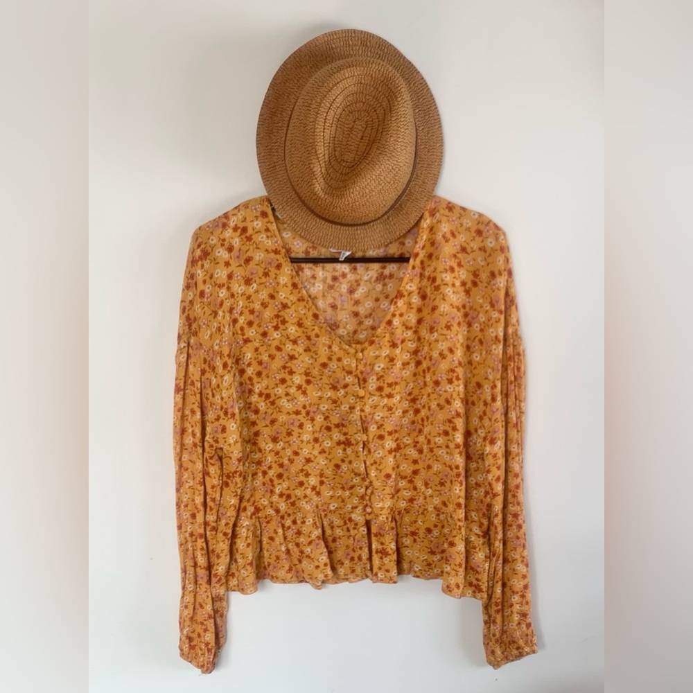 #Summer50-Wild Skye boho ruffled blouse top - Picture 2 of 8